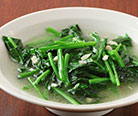 青菜炒め